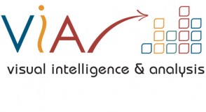 VIA Logo and Brand Identity for Visual Intelligence & Analysis