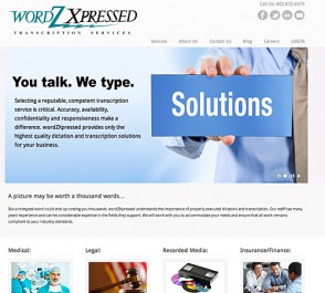 WordPress CMS Site for wordZXpressed